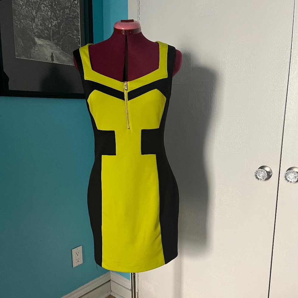 Bodycon Guess Dress with Zippered Front